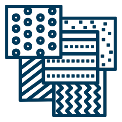 custom foam adhesive materials icon